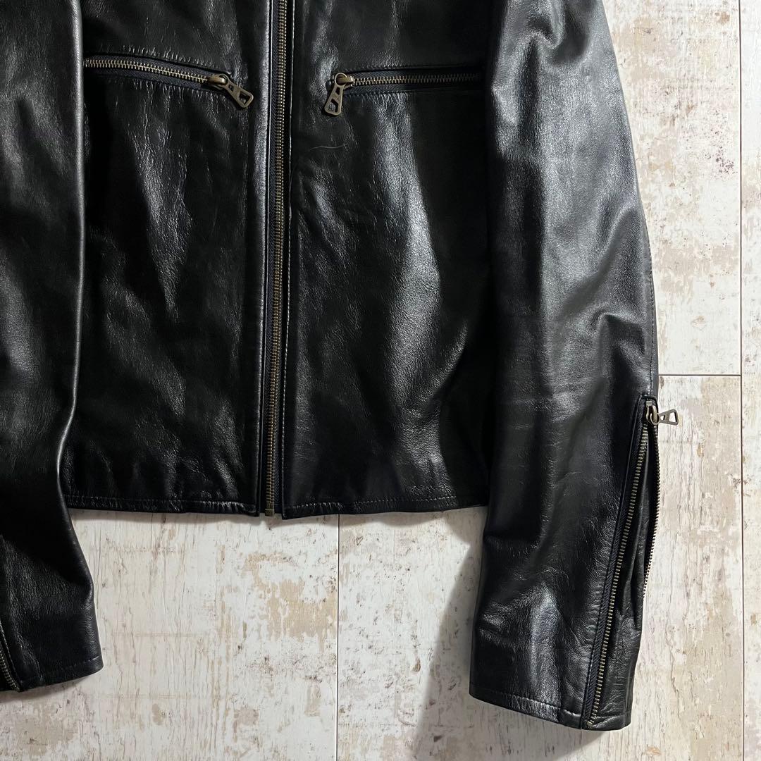 Jean Paul Gaultier ゴルチエ レザー ライダース ジャケット