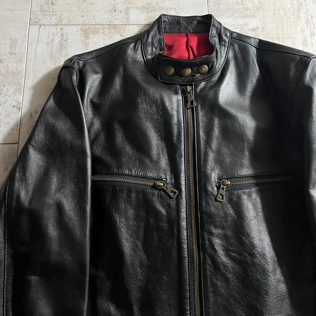 Jean Paul Gaultier ゴルチエ レザー ライダース ジャケット