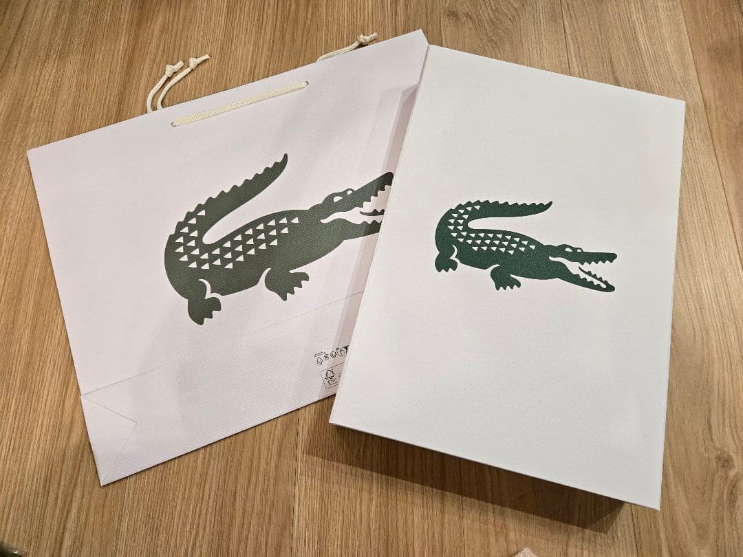 ゴジラ+LACOSTEラコステ 靴下+バンダナ+ギフトセット