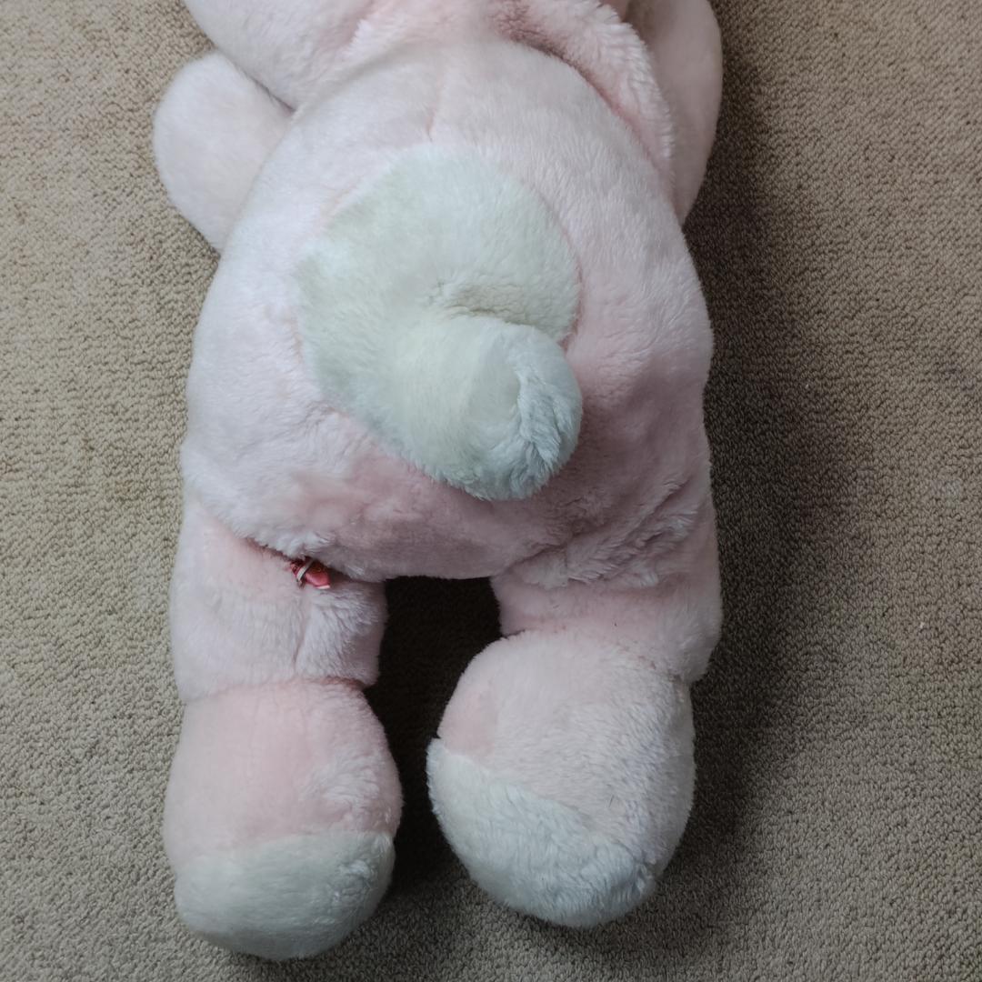 【当時物】 三英 うさぎ 大型ぬいぐるみ エクスラン SAN-EI サンエイ