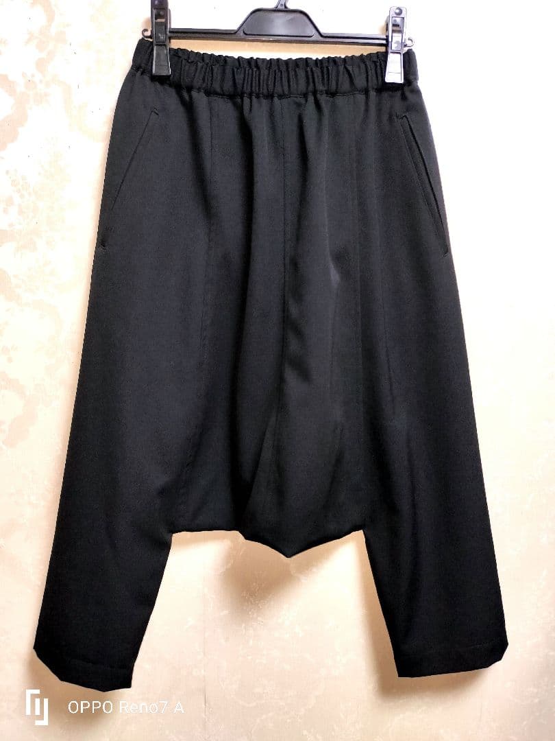 COMMEdesGARCONS 　黒サルエルパンツ