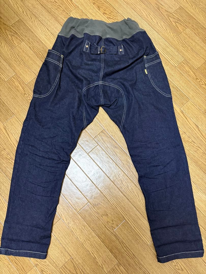 【週末値下げ】 岡山デニム ストレッチクルーズパンツ Lサイズ