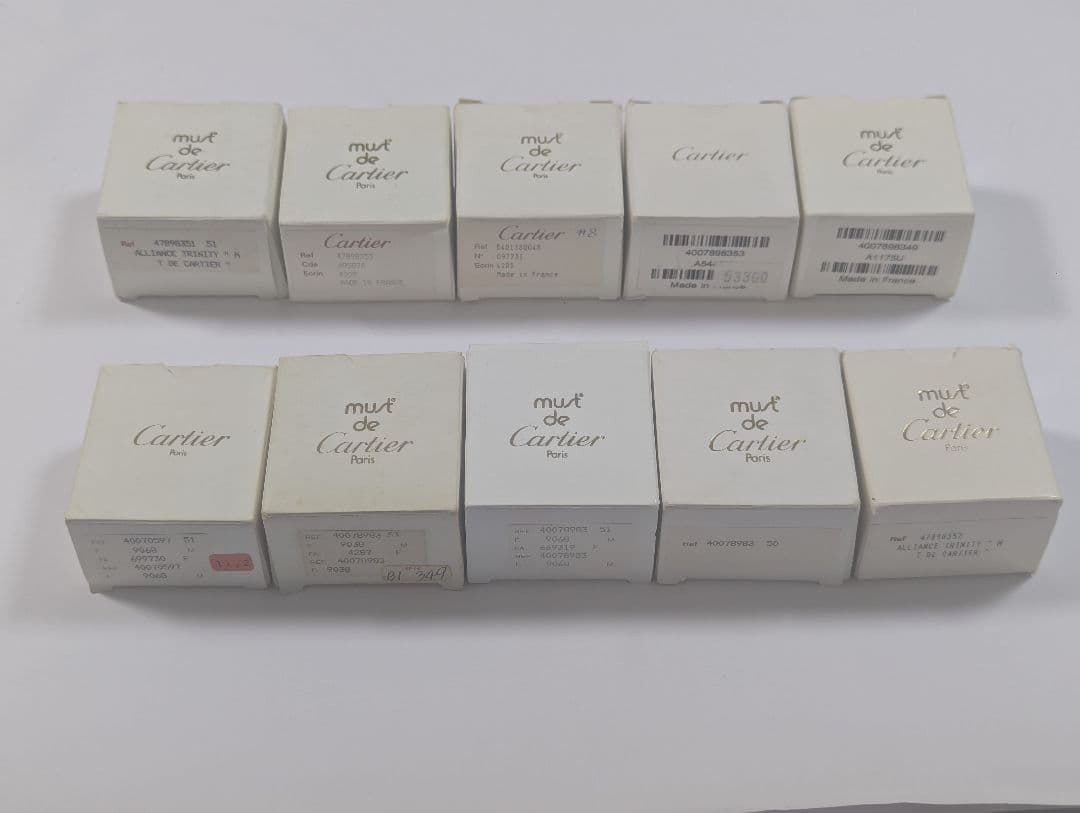 カルティエリングケース　20個セット　空箱
