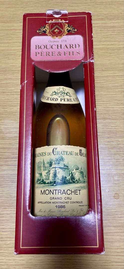 Bouchard Père & Fils Montrachet 1986