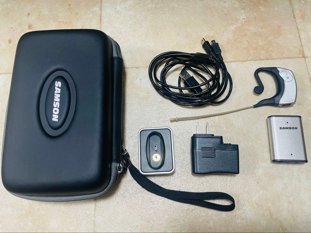 SAMSON ワイヤレスヘッドセットマイクセット