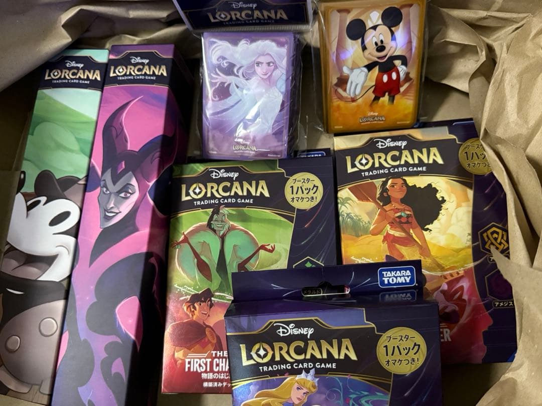 Disney Lorcana トレーディングカードセット