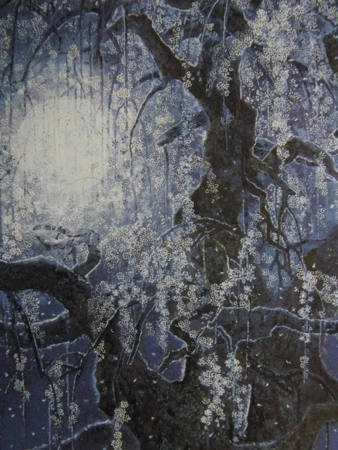 後藤純男、【惜春】、希少な額装用画集より、美品、新品額装付、インテリア