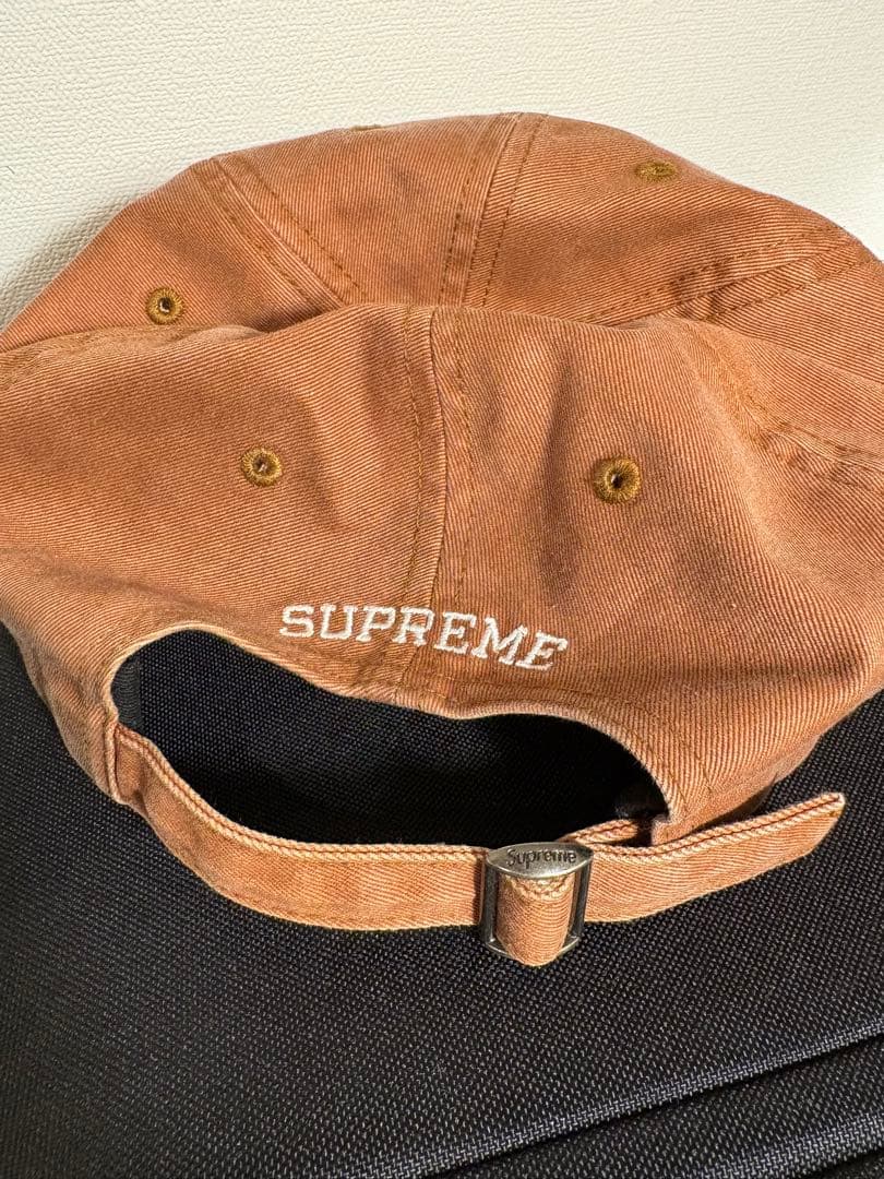 Supreme Pigment Print S Logo キャップ