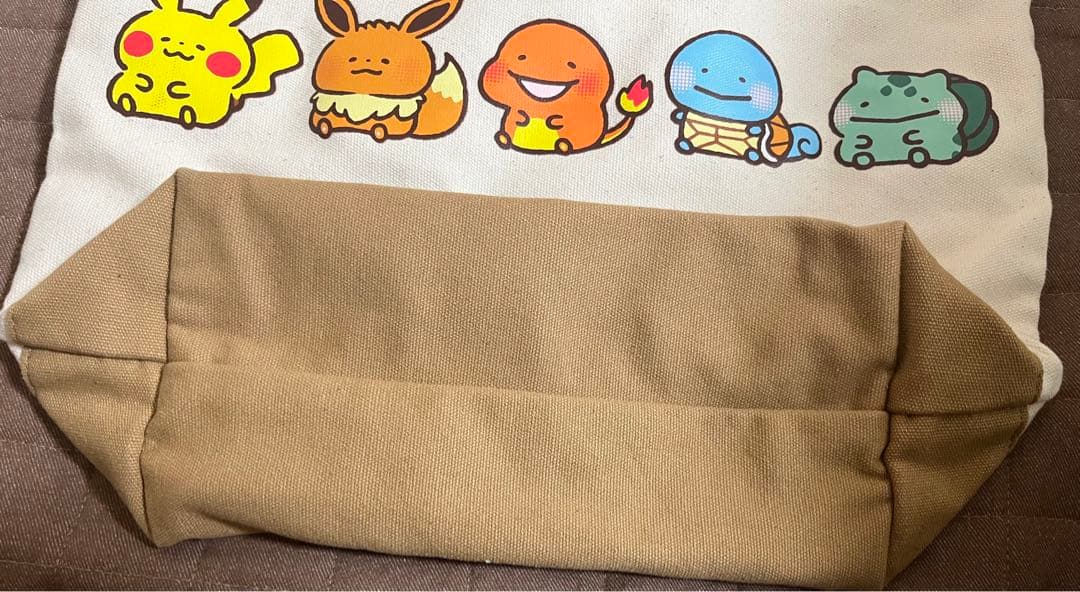 ポケモン カナヘイ トートバッグ ゆるっと カナヘイコラボ