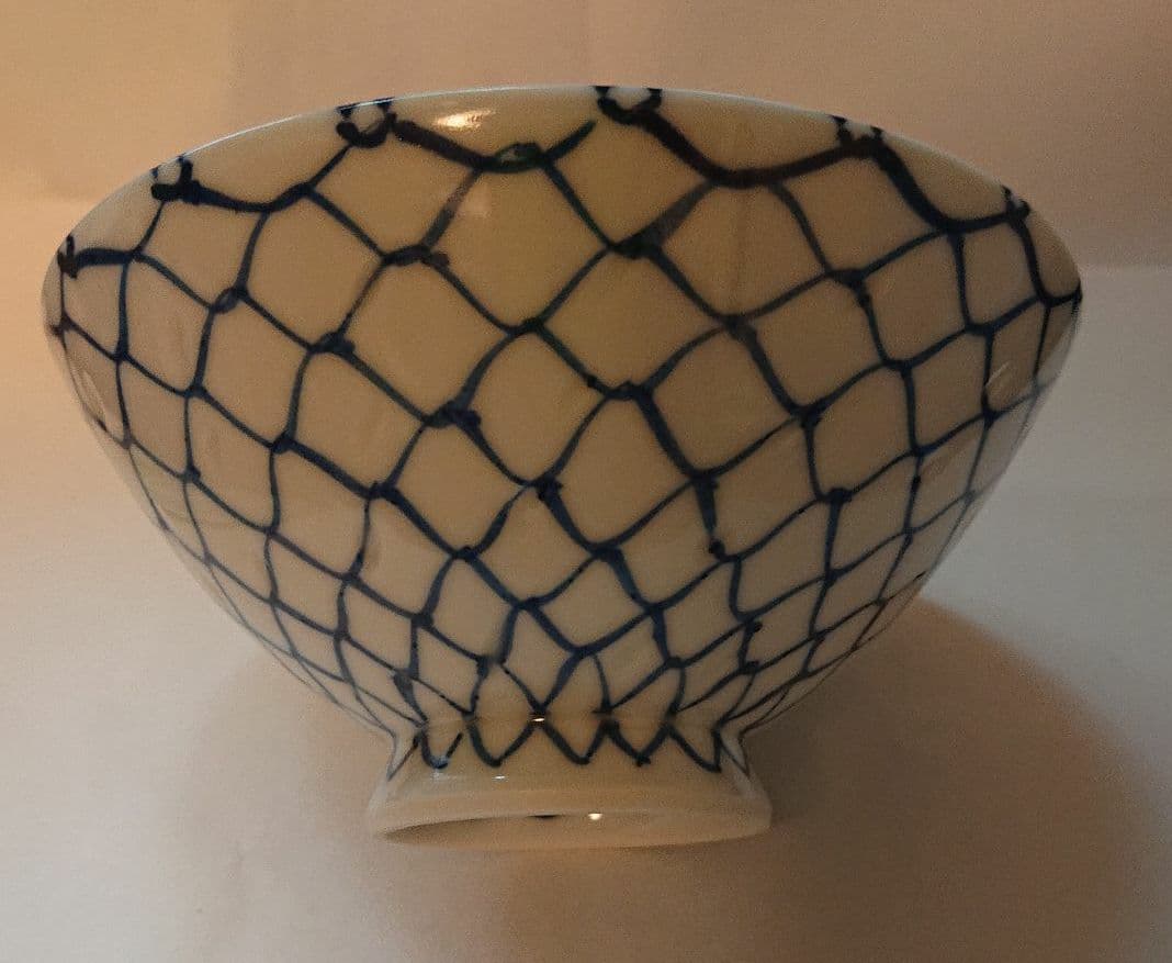 清水焼飯茶碗・手描き・