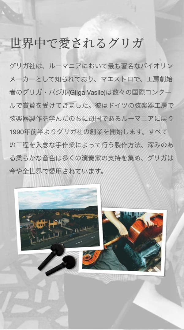 専用★メンテ済★ Gliga Gems 1/8 分数バイオリン★弓2本 鑑定書付