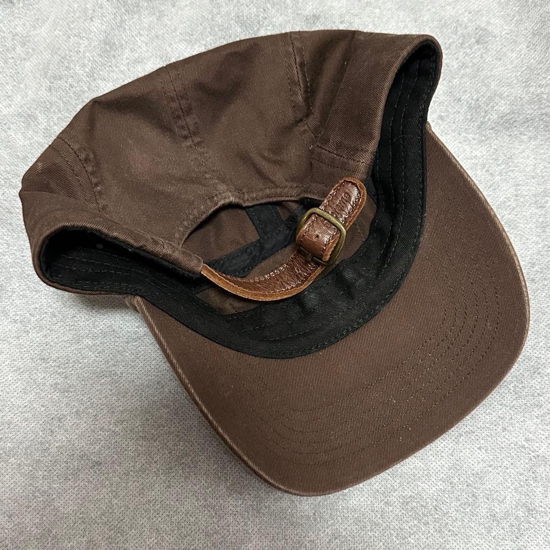 【美品】supreme キャップ ブラウン