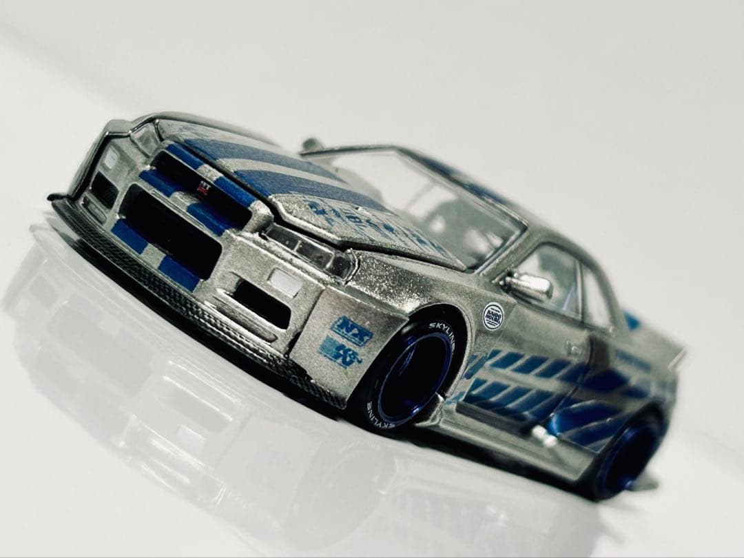 shariff1/64街道ハウスR34＆NSX & M3カスタム3台セット