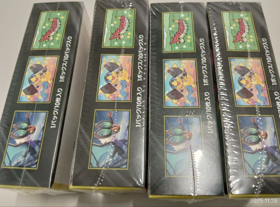 早い者勝★4BOXシュリンク付ポケモンMEGA ハイクラスパック　ドリーム ex