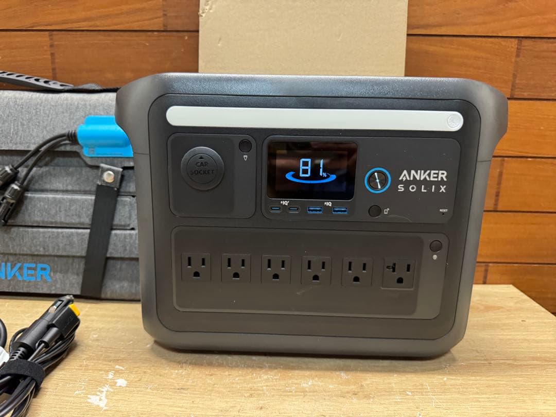 Anker Solix C1000 ポータブル電源 Solix PS100