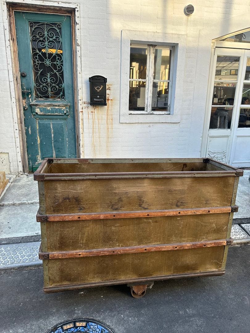 アンティーク台車　キャスター付き　レトロ