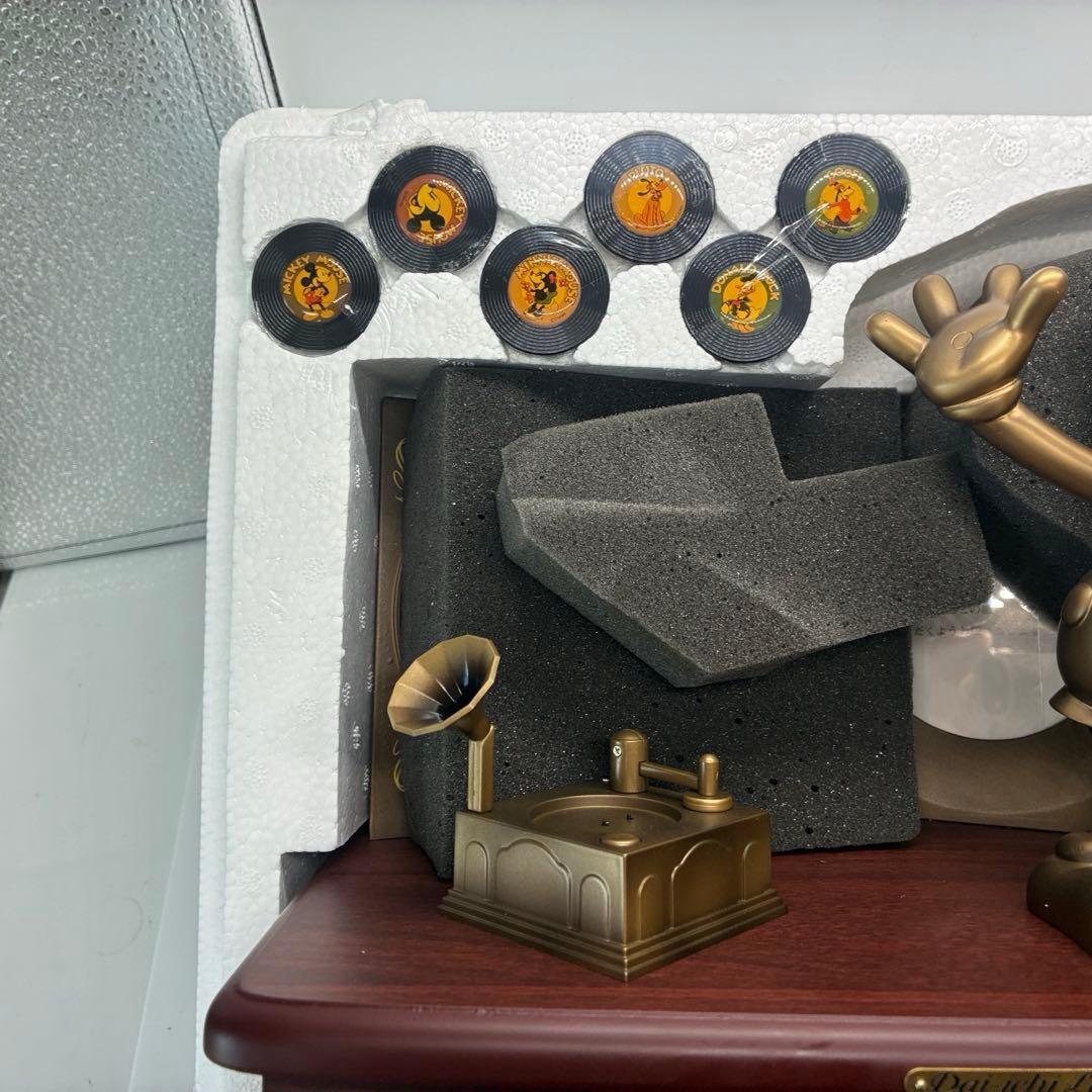 未使用品 ミッキーマウスのクラシカルメロディクロック　ディズー オルゴール