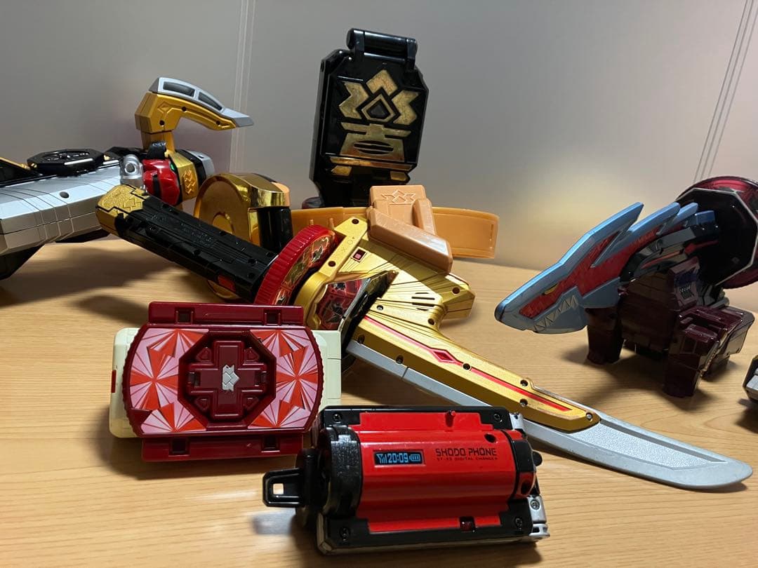 侍戦隊シンケンジャー　アイテム⭐︎おまとめ⭐︎全画像必見⭐︎商品説明必読⭐︎