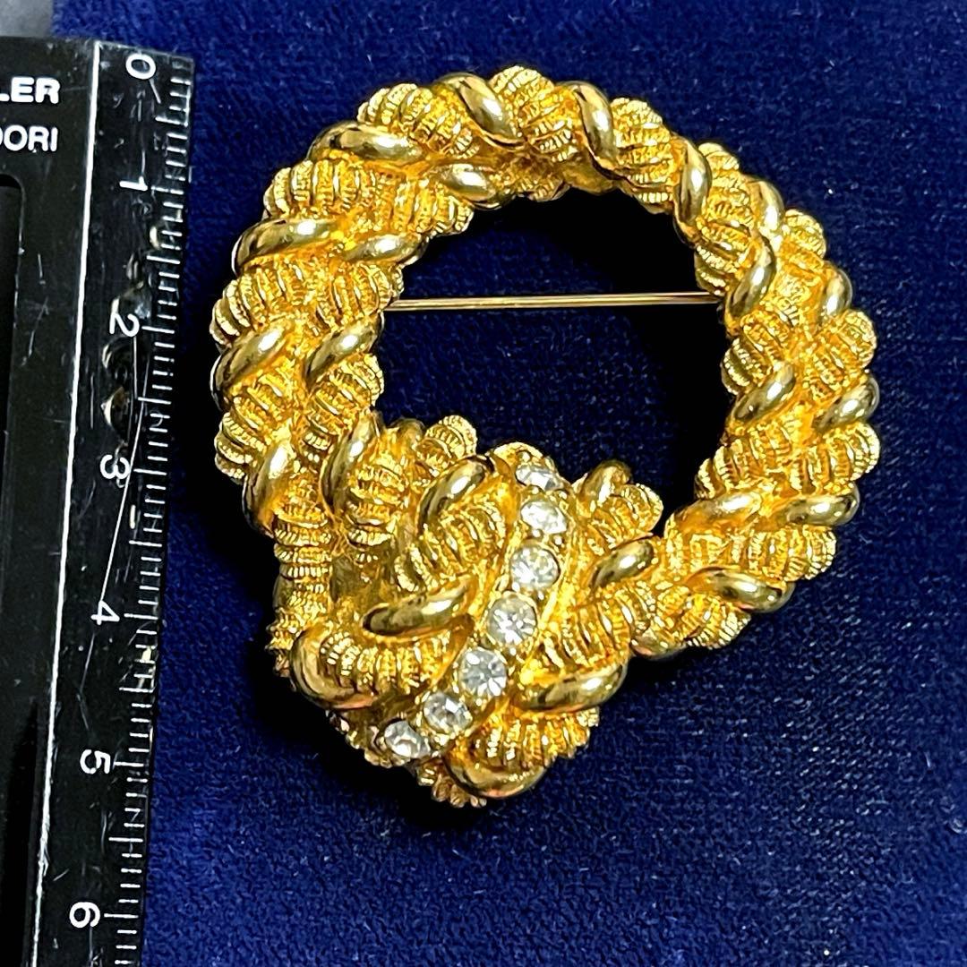 Christian Dior ストーン ブローチ ヴィンテージ