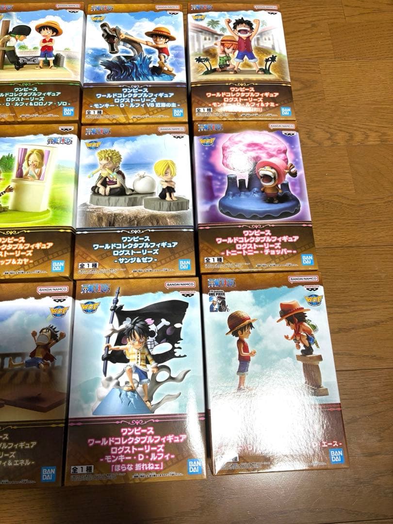 ワンピース ワールドコレクタブルフィギュア 全16種セット
