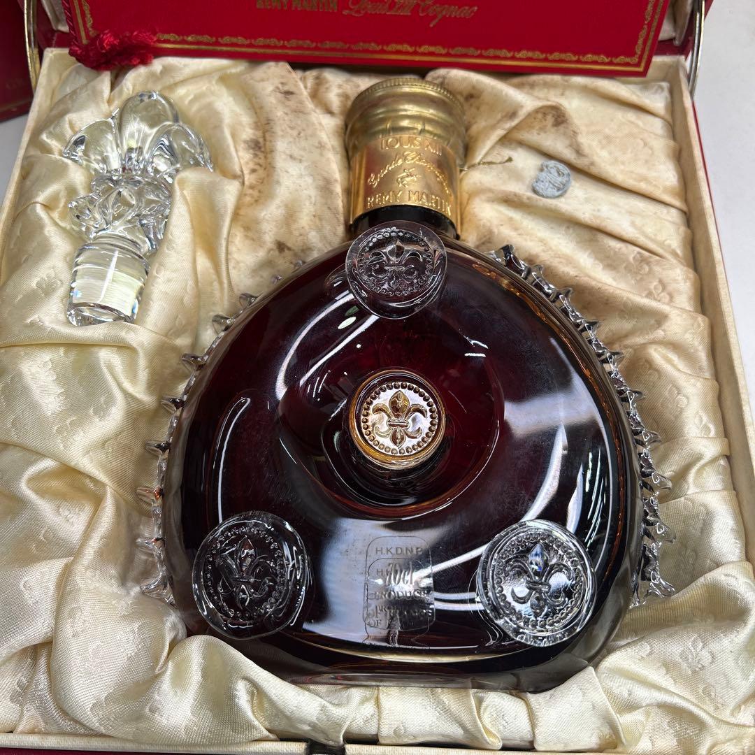 5520【未開栓】ルイ13世 レミーマルタン ブランデー 替栓 金キャップ