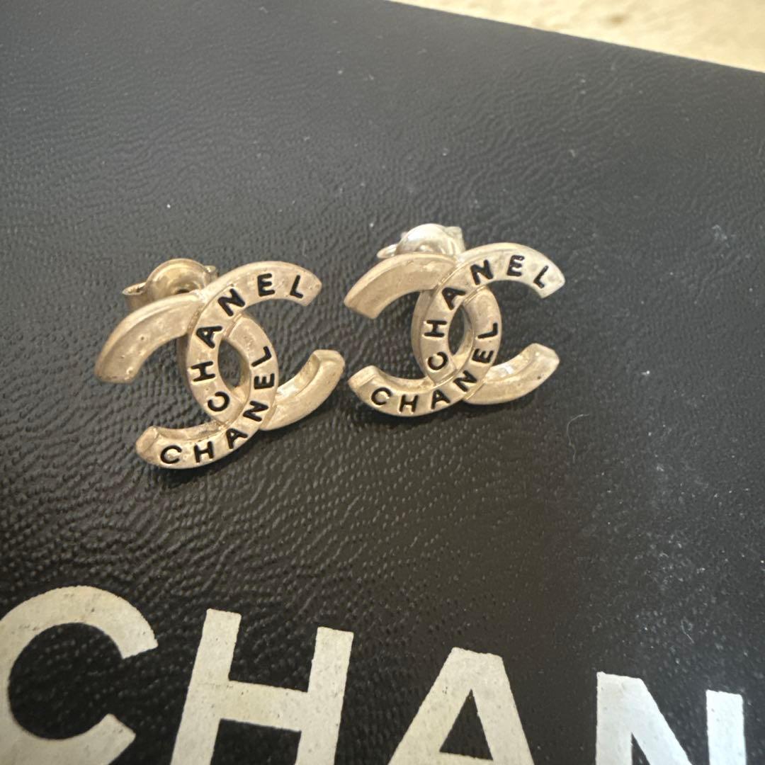 CHANEL ダブルCロゴ ピアスヴィンテージ　今週のみ値下げ‼️