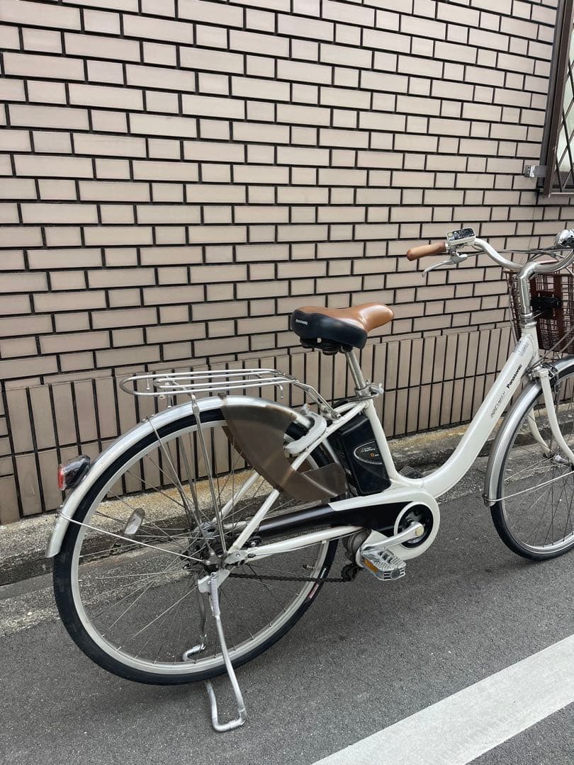 8.9ahパナソニック電動アシスト自転車26インチ