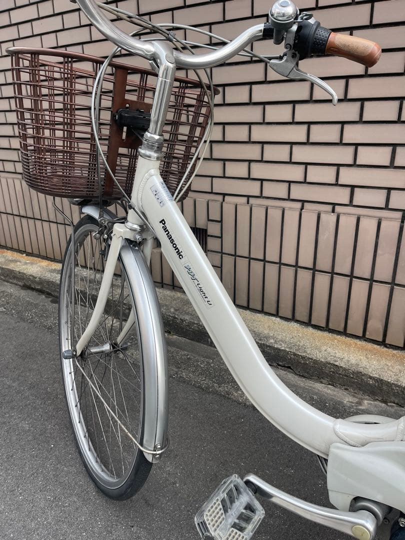 8.9ahパナソニック電動アシスト自転車26インチ