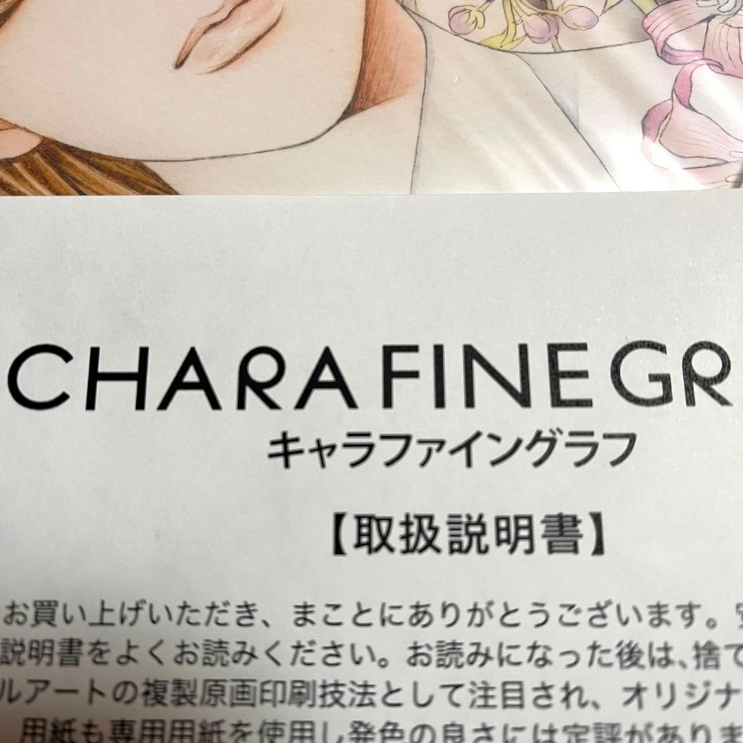 【14日まで】清水玲子　直筆サイン　複製原画　キャラファイングラフ　秘密