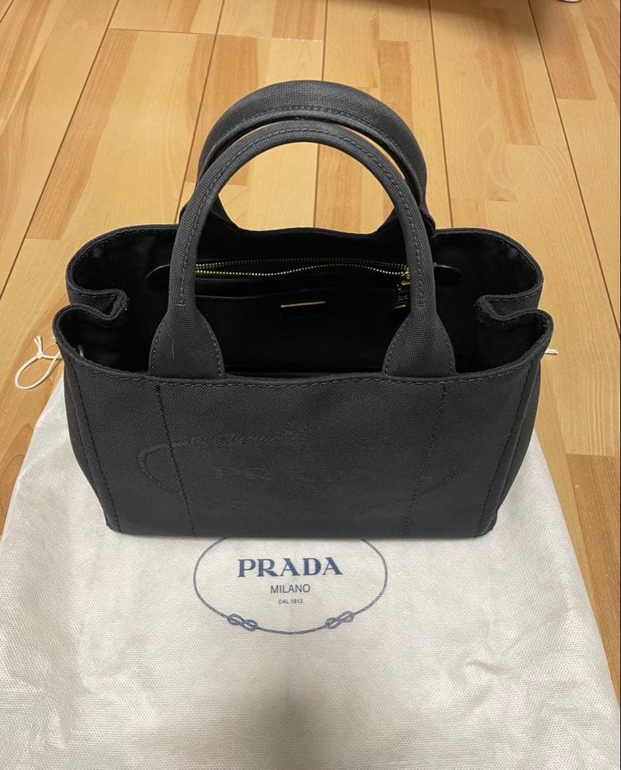 期間限定割引【PRADA】カナパ S ハンドバッグ