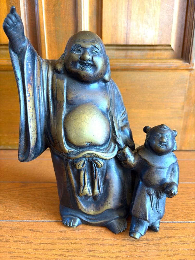 布袋尊　置き物　縁起物