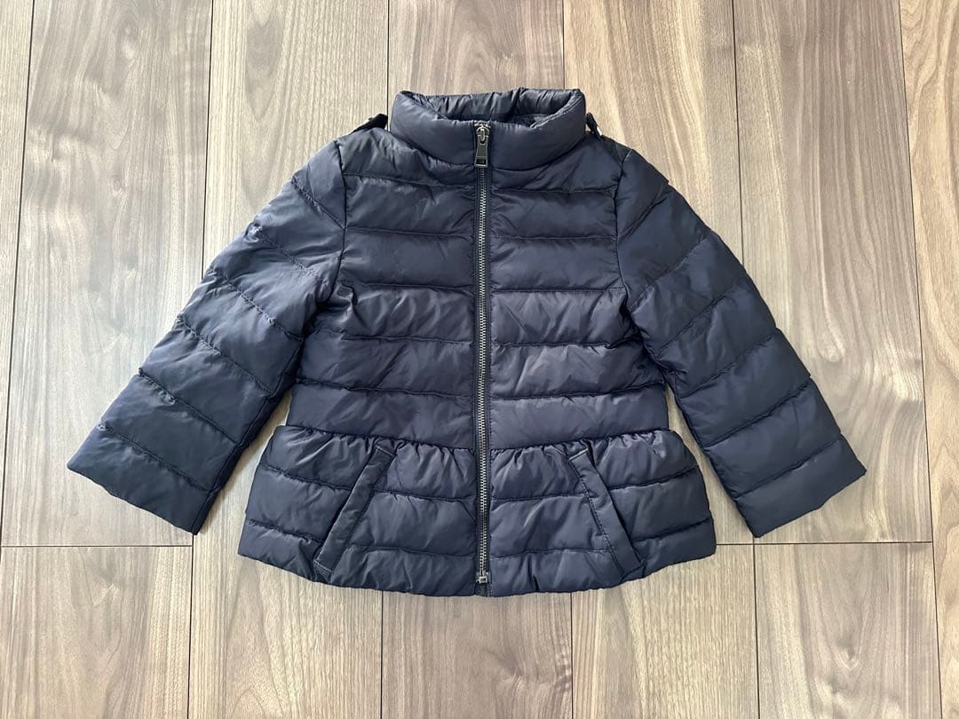 バーバリー ロンドン ベビー ダウン ジャケット コート ネイビー 2Y 美品