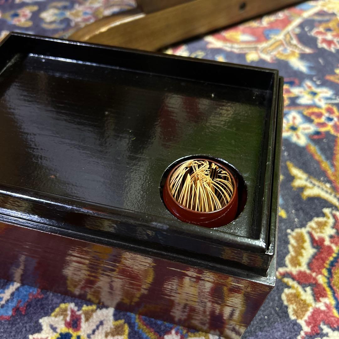 茶道具セット 茶箱 陶器の茶碗