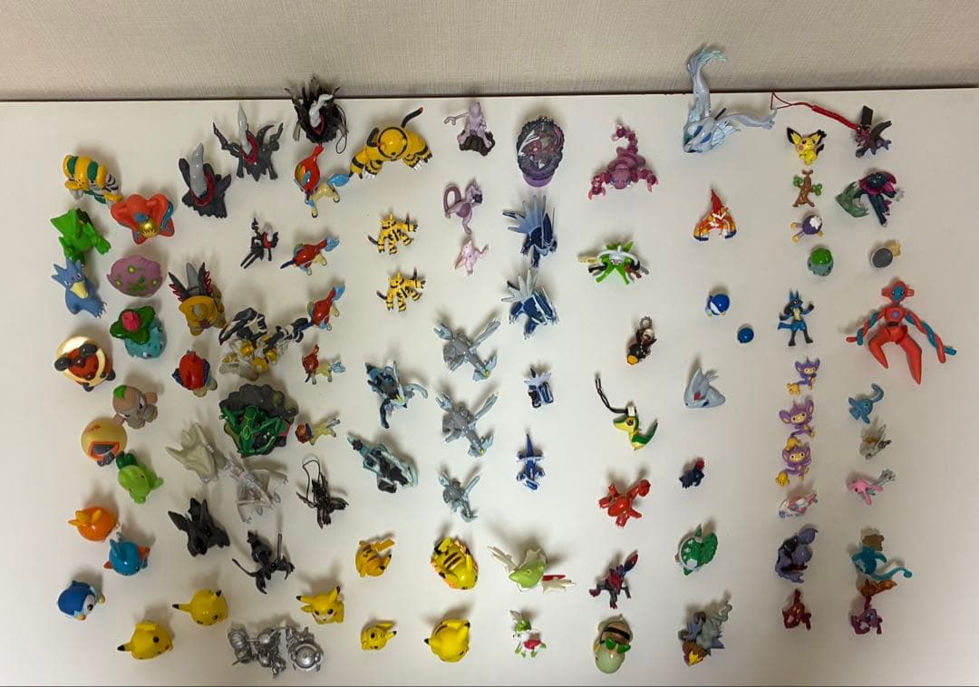 ポケモン フィギュア 指人形 ストラップ 90個 セット