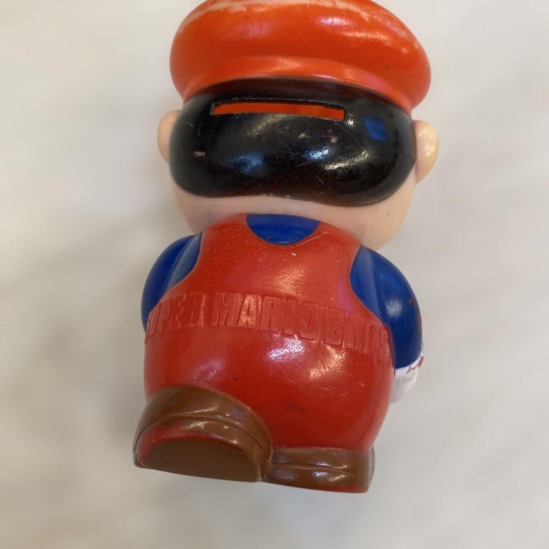 レトロ！レア！マリオ ソフビ貯金箱 任天堂 SUPER MARIO BROS.