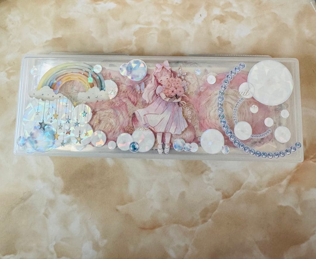 マスキングテープケース 虹と少女　10