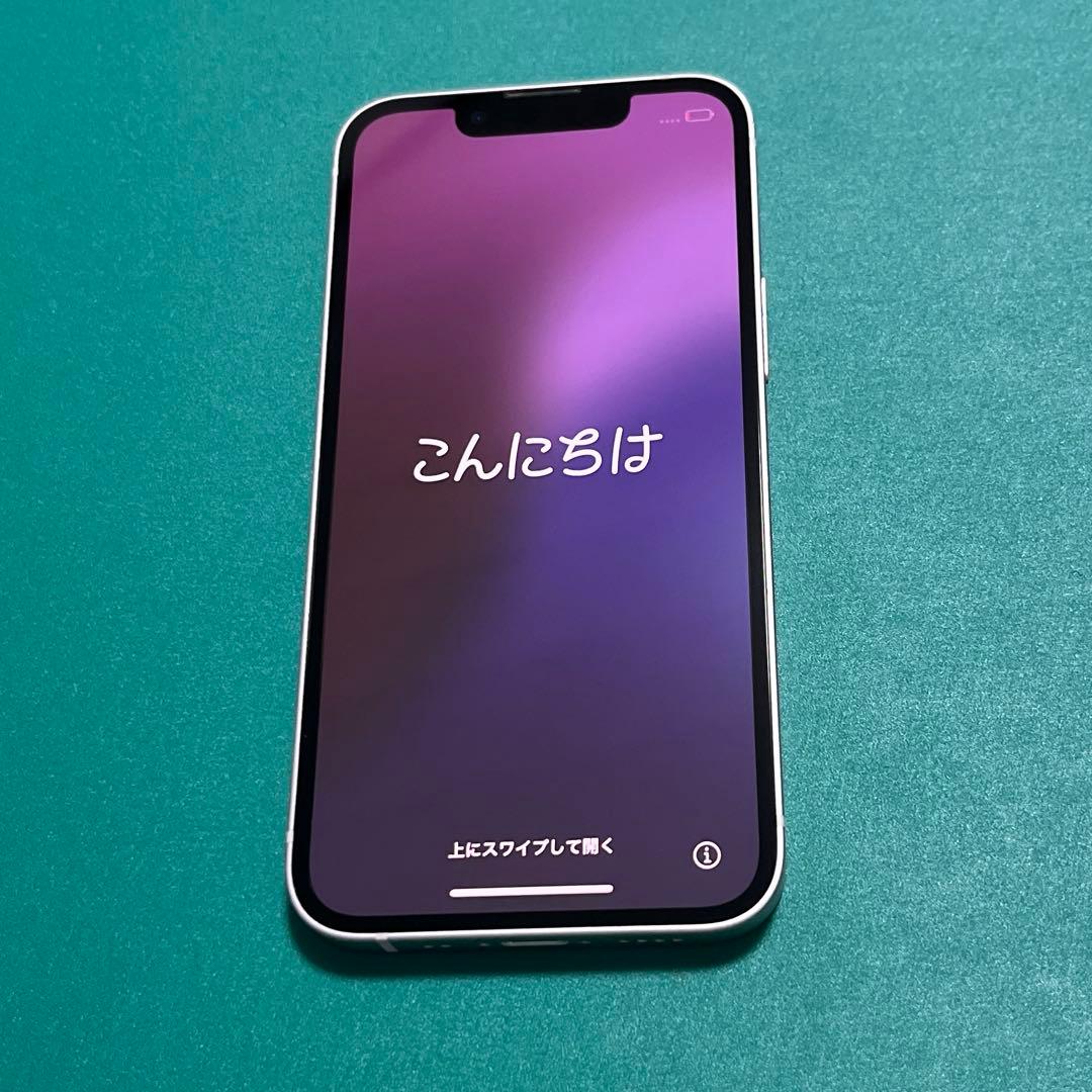 【中古】iPhone 13 mini ピンク 128 バテリ100% 16