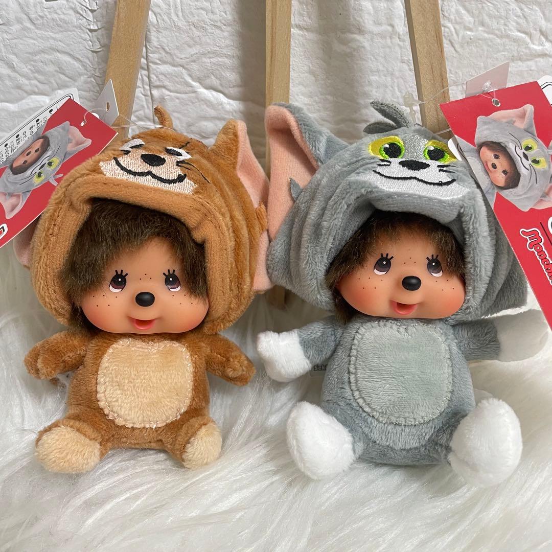 モンチッチ トムとジェリー 顔でか SS キーチェーン セット 新品 合計20個