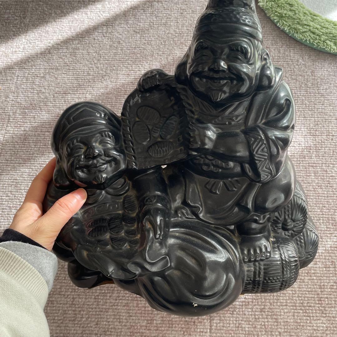 縁起物、恵比寿様と大黒様(多分)