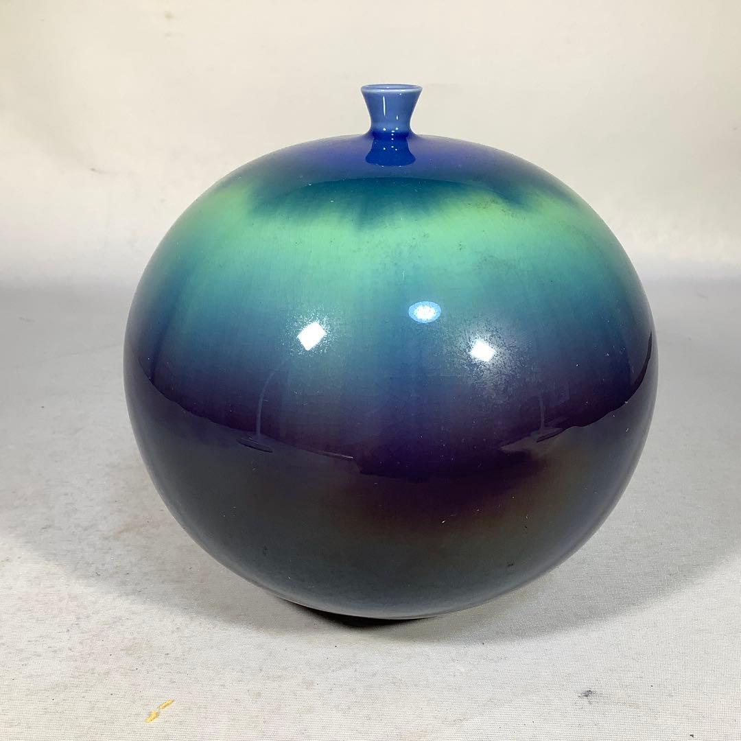 九谷焼　壺　徳田八十吉　現代作家　送料無料　1