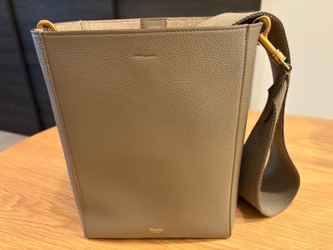 CELINE サングル ショルダーバッグ トープ