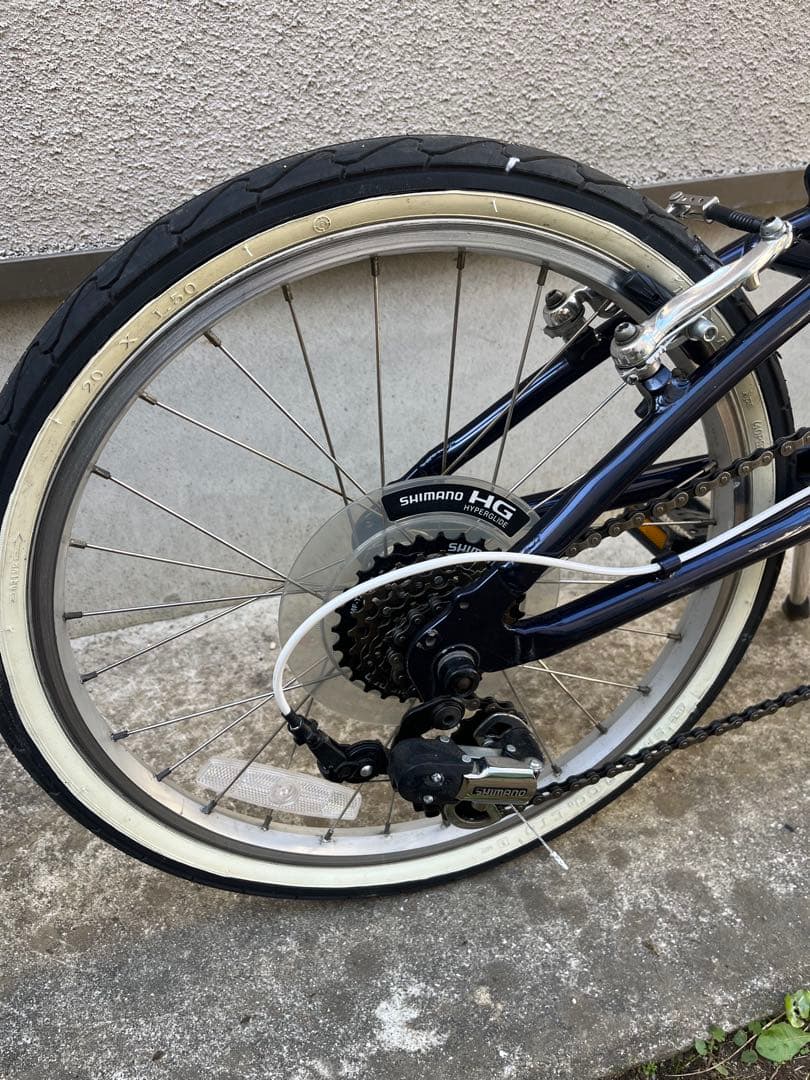 DAHONダホンmetroメトロ折りたたみ自転車おしゃれカスタム