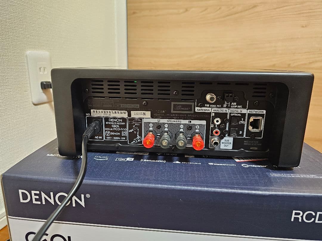 DENON RCD-N10 ネットワークオーディオプレイヤー
