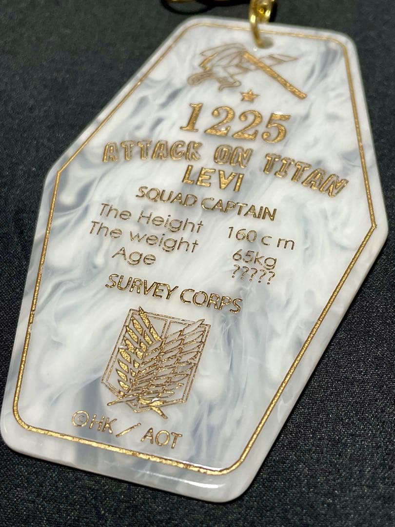 A*x様 進撃の巨人 リヴァイ primaniacs バッグチャーム