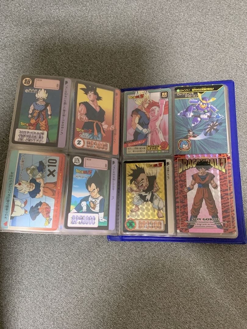 レトロカードセット　カードダス　ドラゴンボールZ　遊幽白　ロックマン　遊戯王
