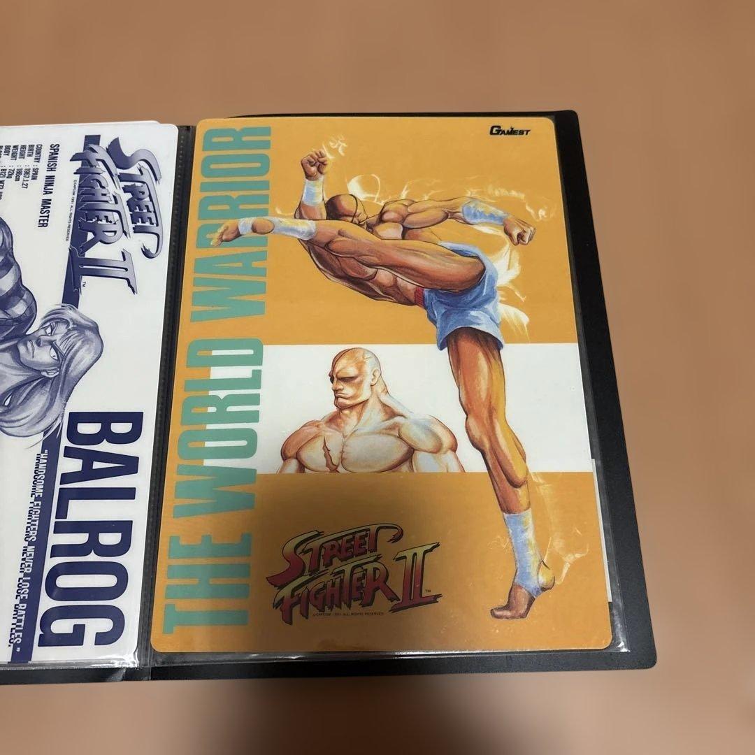 1991年第5回ゲーメスト大賞受賞記念ストリートファイター2下敷き CAPCOM