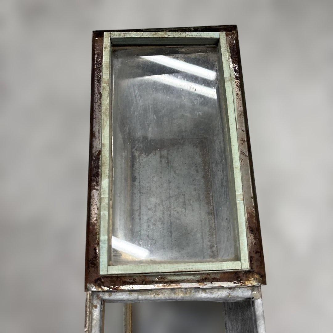 昭和レトロ 駄菓子屋 ブリキガラスショーケース ディスプレイラック 飾り棚