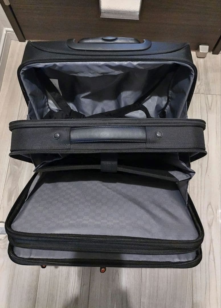 美品　サムソナイト　モバイルオフィス　キャリーケース　畿内持込可　黒