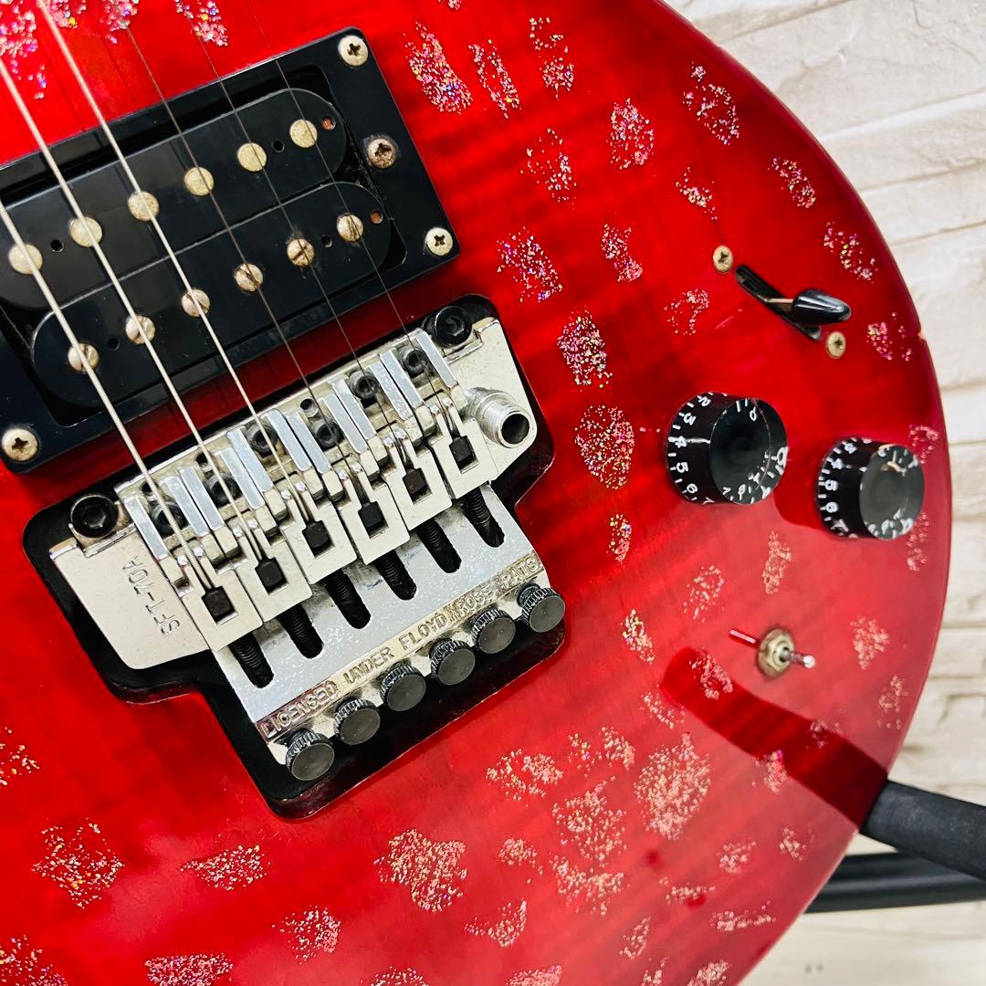 GrassRoots グラスルーツ レスポールタイプ エレキギター レッド