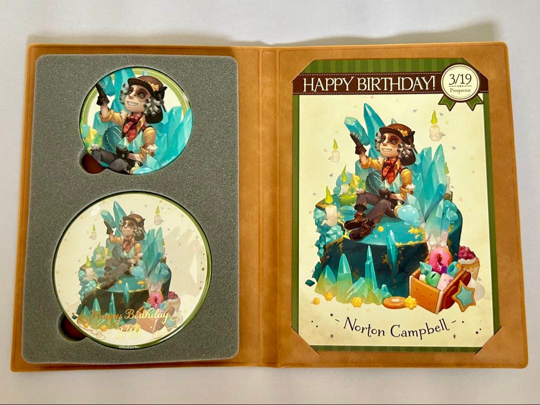 Identity V 第5人格 誕生日グッズセット 探鉱者 ノートンキャンベル